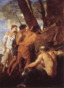 Eats in Arcadia ego Nicolas Poussin